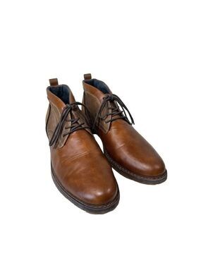 Freeman Brent Boot Brown Leather Size 11 W